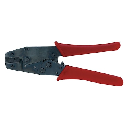 Quest Technology International D-Sub & V.35 8" Ratchet Crimp Tool, 18-30 Awg (Open Barrel Contacts) TRF-4000